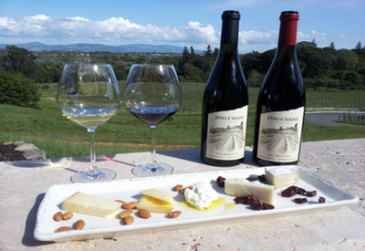 Fog Crest Vineyard Artisan Cheese Platter